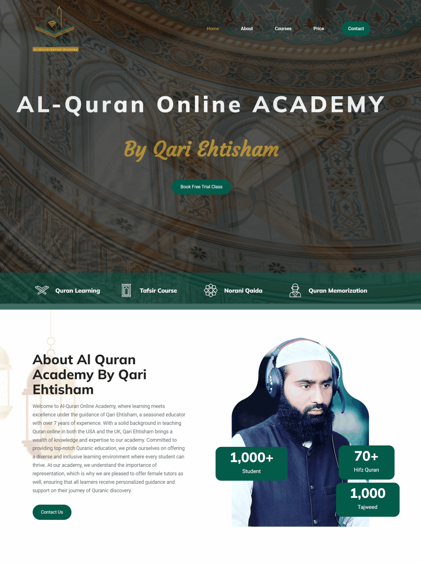 Academic Website