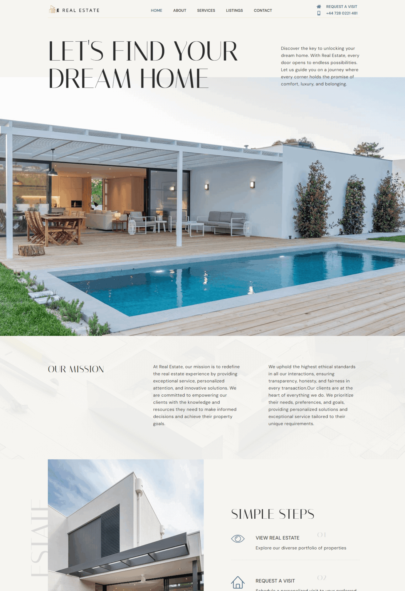 Real Estate Website